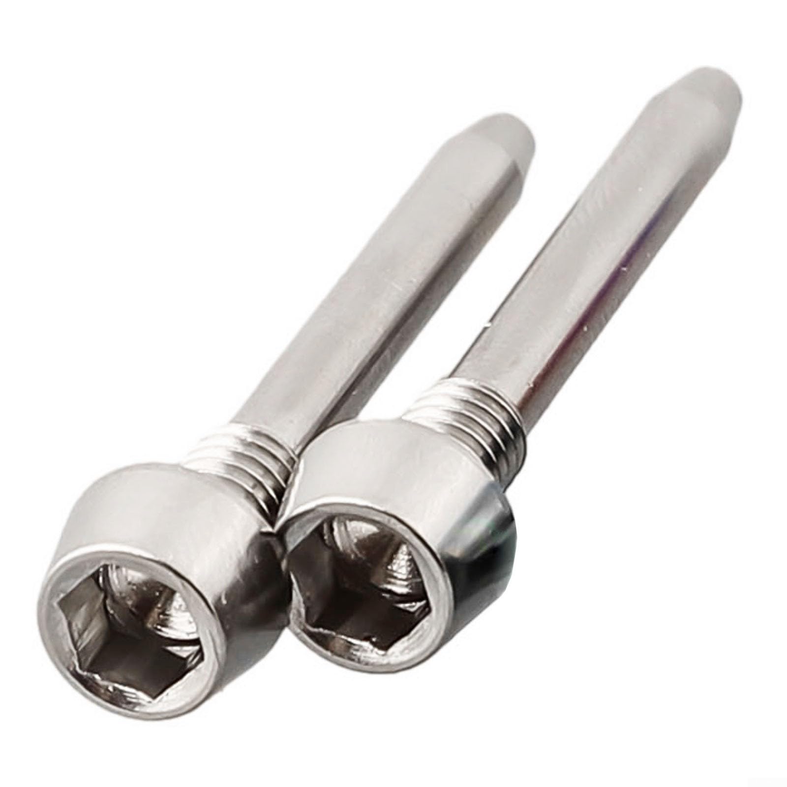 Amazon.co.jp: バイクブレーキパッド固定ピン、4個 チタン合金バイク